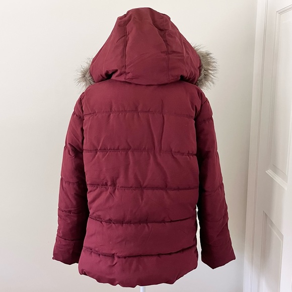 Old Navy Faux Fur Trim Puffer Coat - Picture 8 of 13